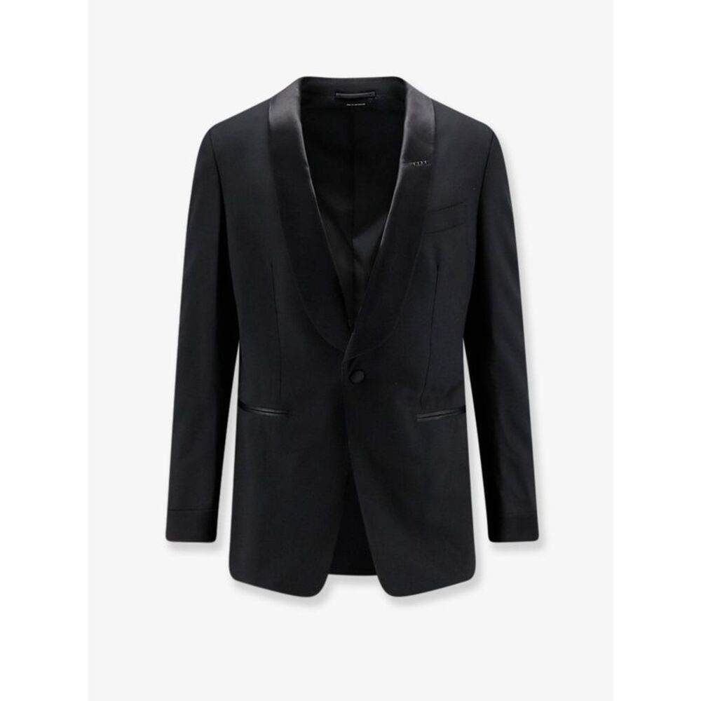 Tom Ford Men Tuxedo Wool Blazer